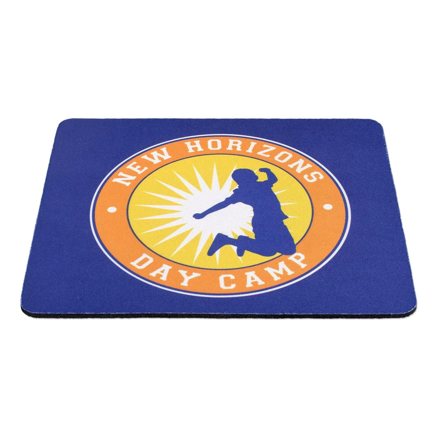 Mouse Pad Neoprene Full Color Polyester Rubber Backing
