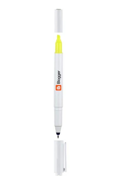 uni-ball® Combi White Highlighter Pen - product view 2