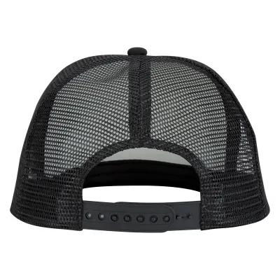 Rainbow Trucker Cap - 5 Panel Mesh Back Snap - product view 5