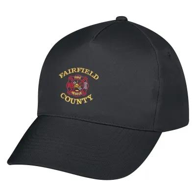 Polyester Cap - 5 Panel Structured Crown - product view 4