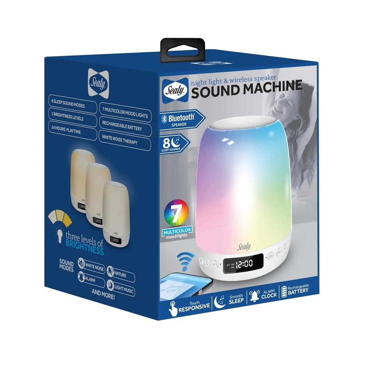 Sealy® Night Light Wireless Speaker Sound Machine - product view 4