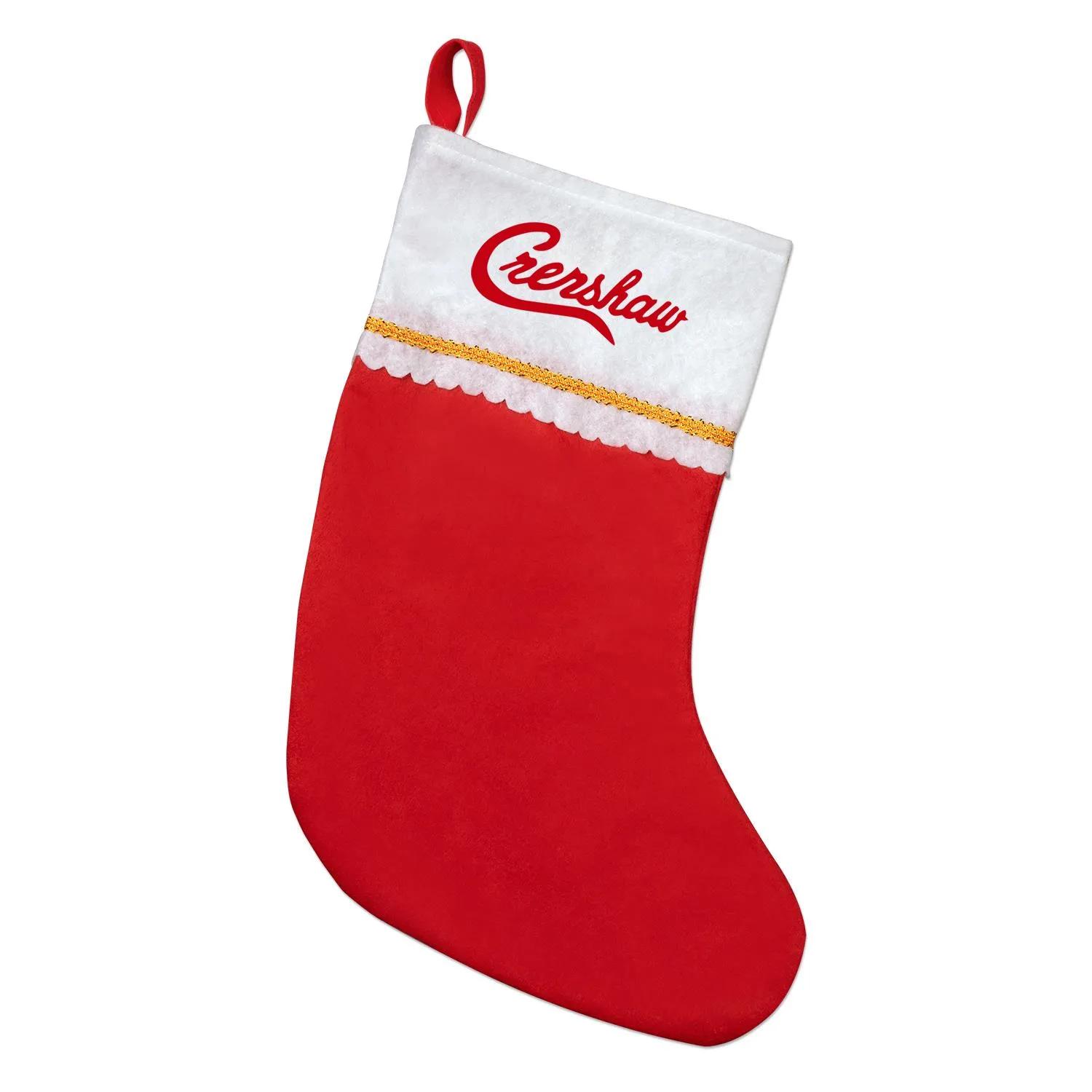 Christmas Stocking Felt Holiday Decoration - 18 in