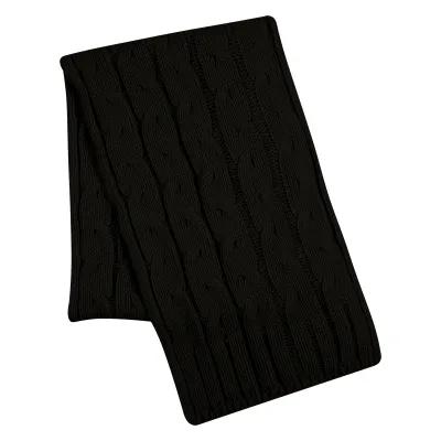 Cameron Cable Knit Scarf - Acrylic - 60 x 10 in - product view 3