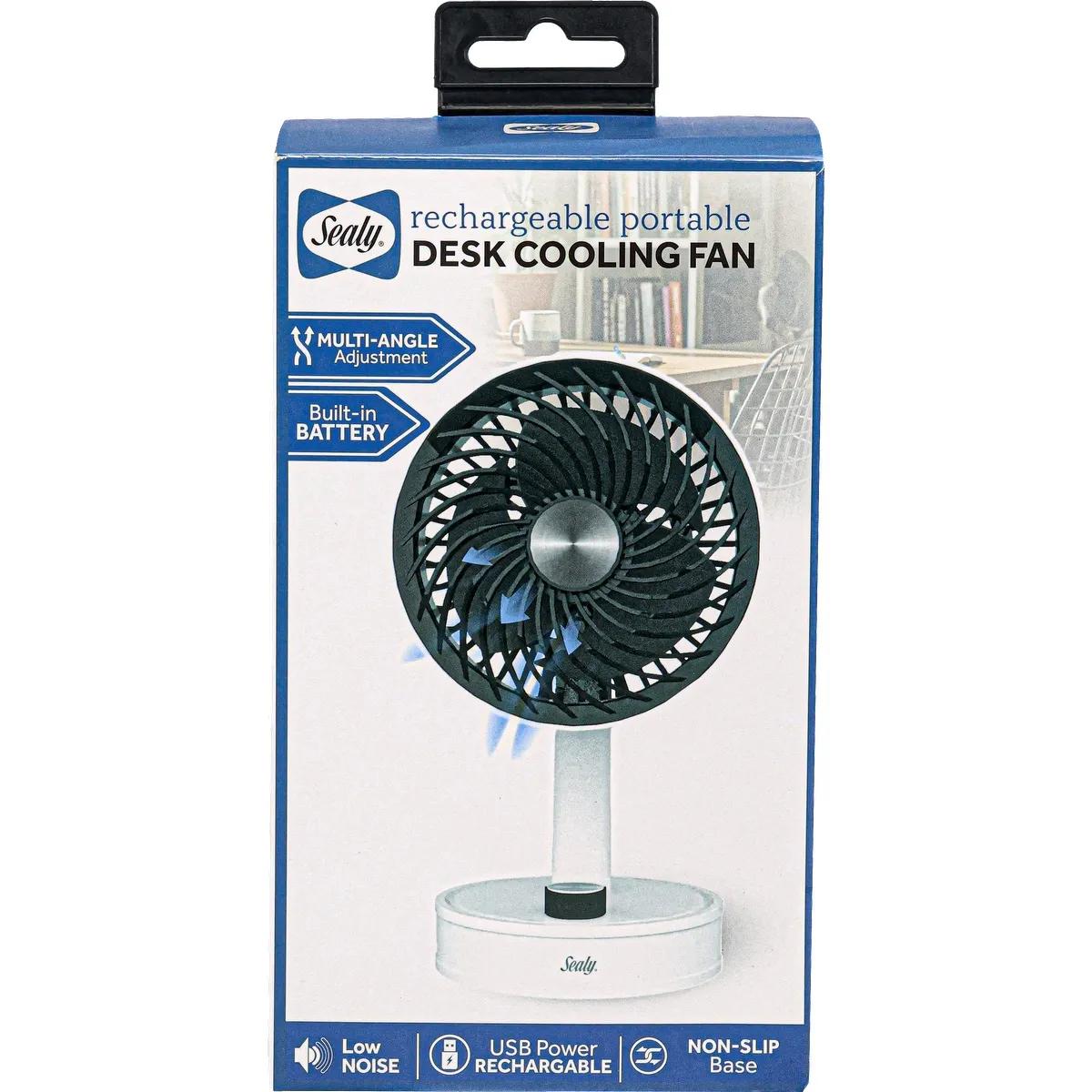 Sealy® Rechargeable Desk Cooling Fan - product view 7