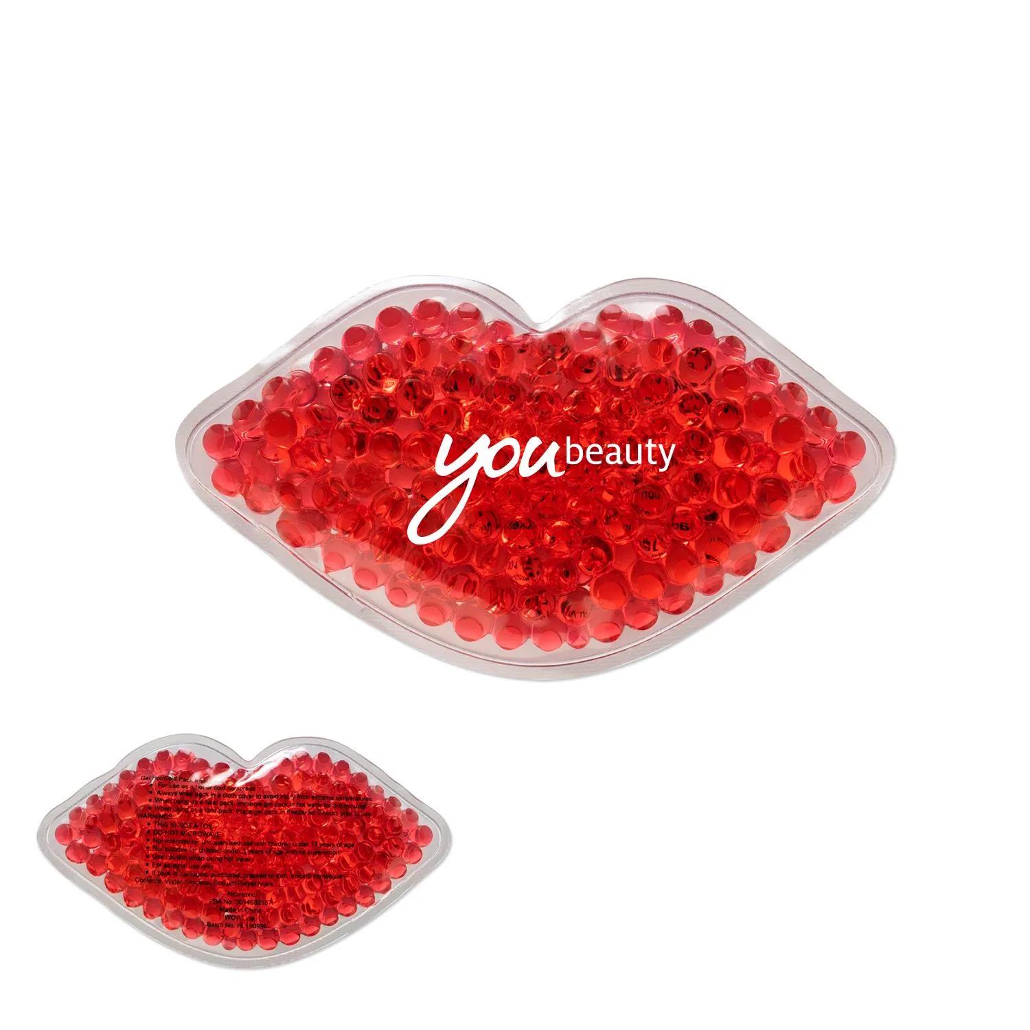 Hot Cold Gel Pack Lips Shaped Silicone Pain Relief