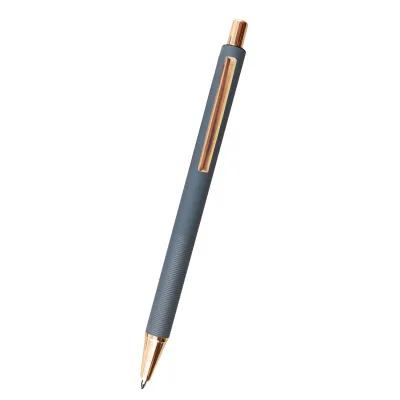 Harlow Recycled Aluminum Pen - Rose Gold Accents - 5.5 in - product view 3