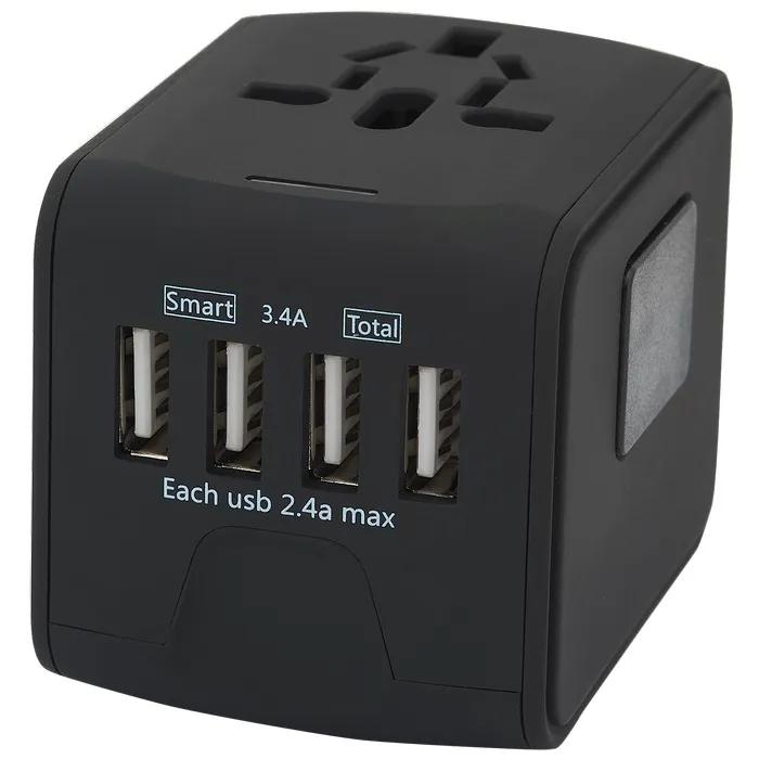 Universal Travel 4 USB Port Adapter - product view 6
