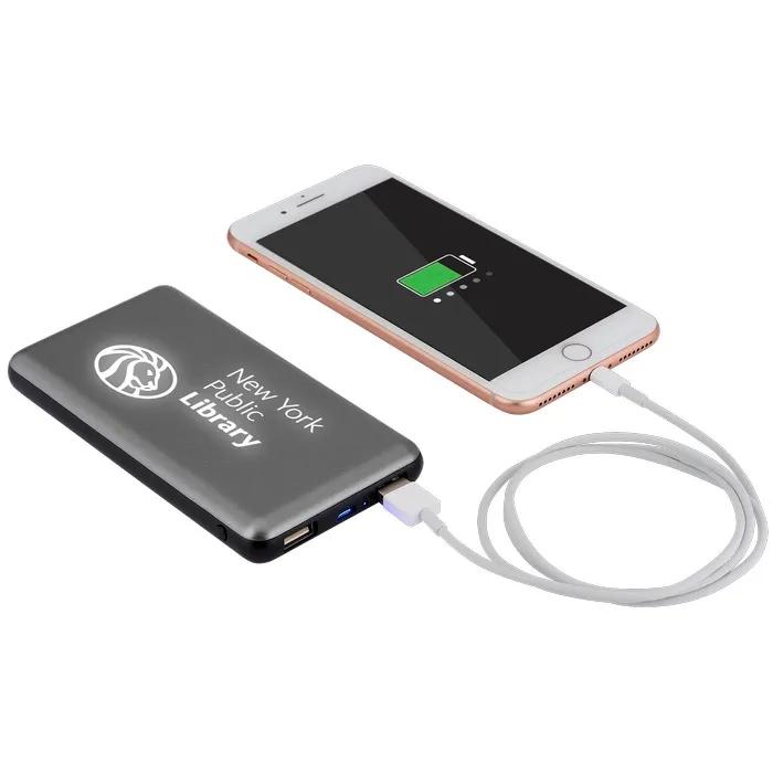 UL Certified Glow Power Bank – 8000 mAh - product view 3