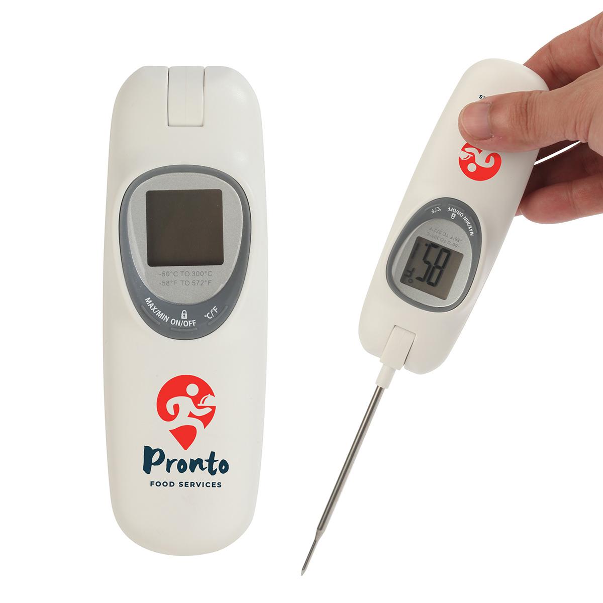 Rustler Cooking & BBQ Digital Thermometer - promotional product with custom logo