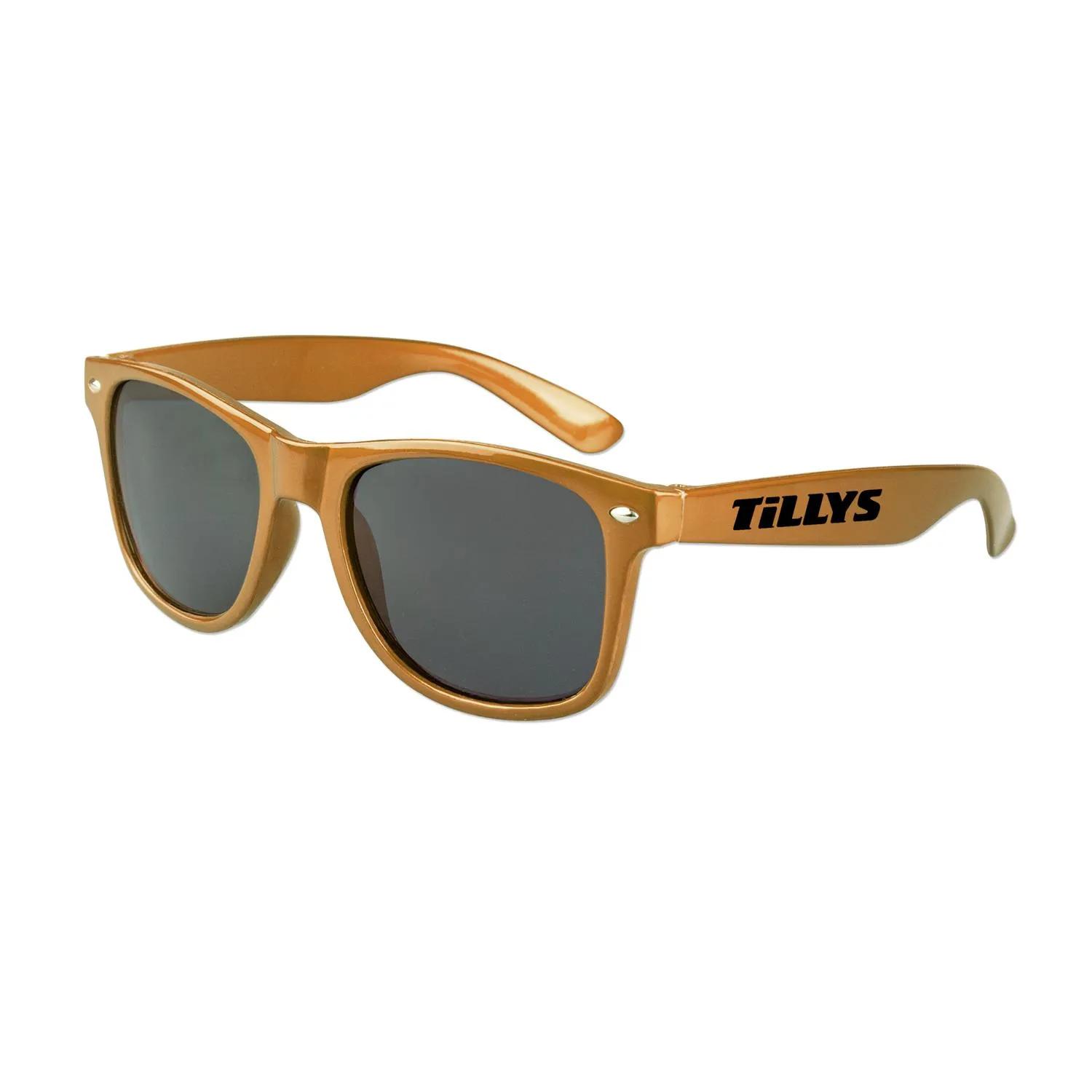 Sunglasses Metallic Frame UV400 Protection (One Size) - product view 3