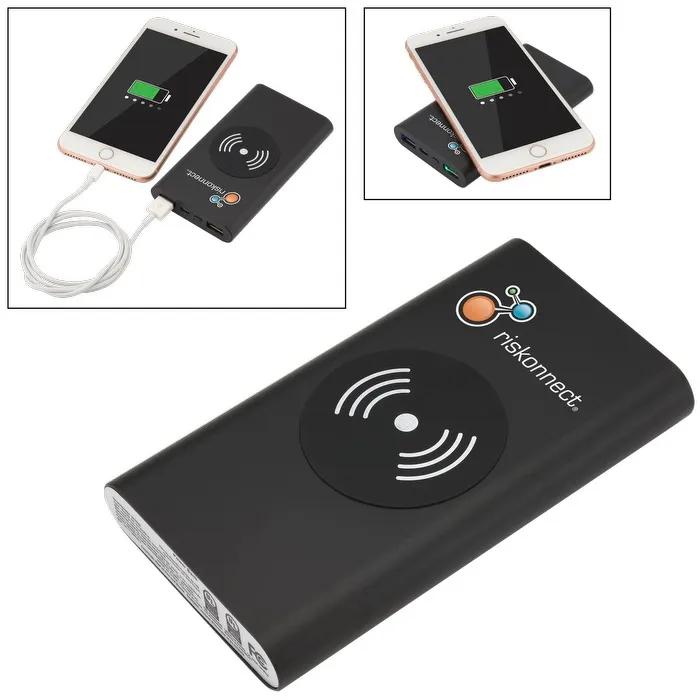 UL Cert Tri-Way Wireless & Power Bank 10,000mAh - product view 1
