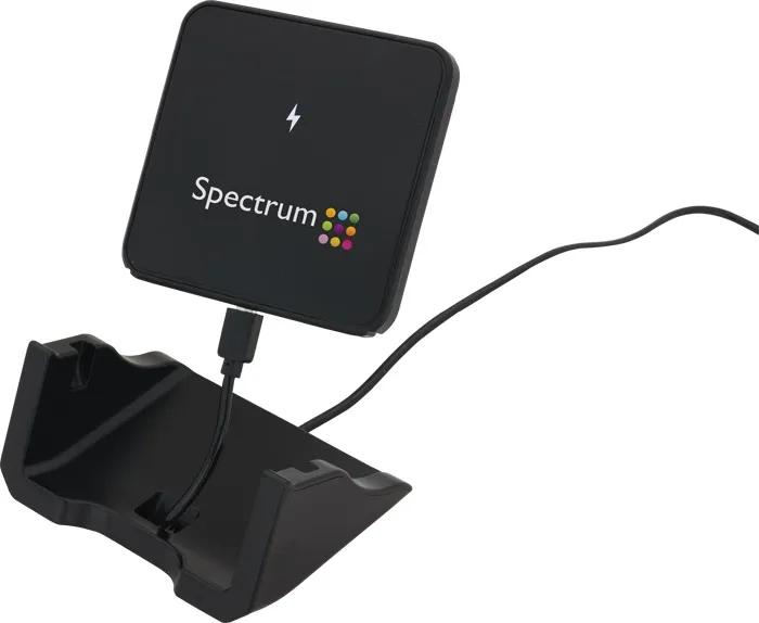 10W Wireless Charger Pad and Phone Stand - product view 3