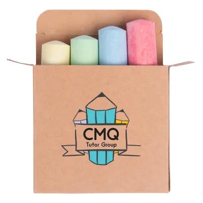 Chalk Set 4-Piece Multi-Color - 3 in