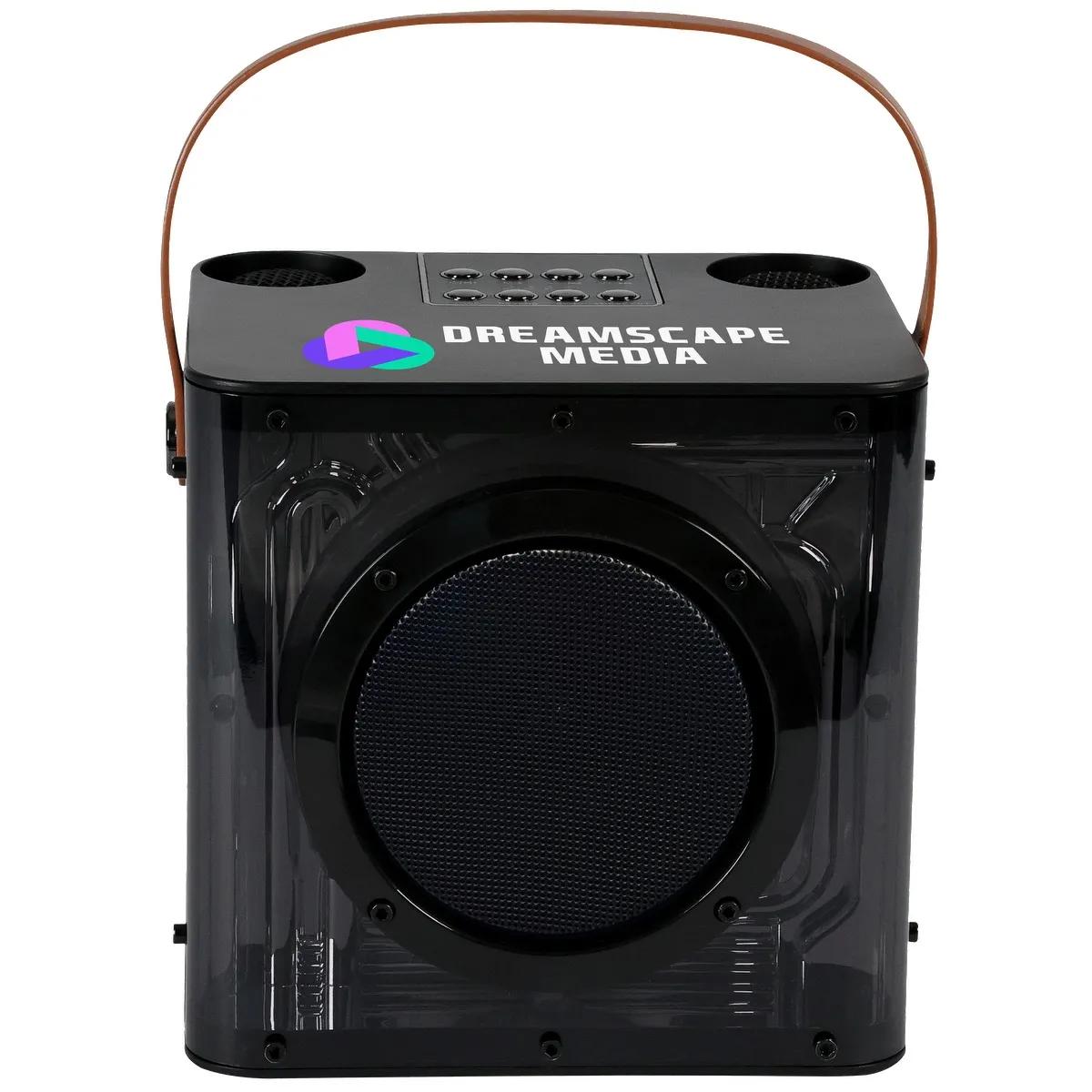 15W Karaoke Wireless Speaker with 2 Mics - product view 3