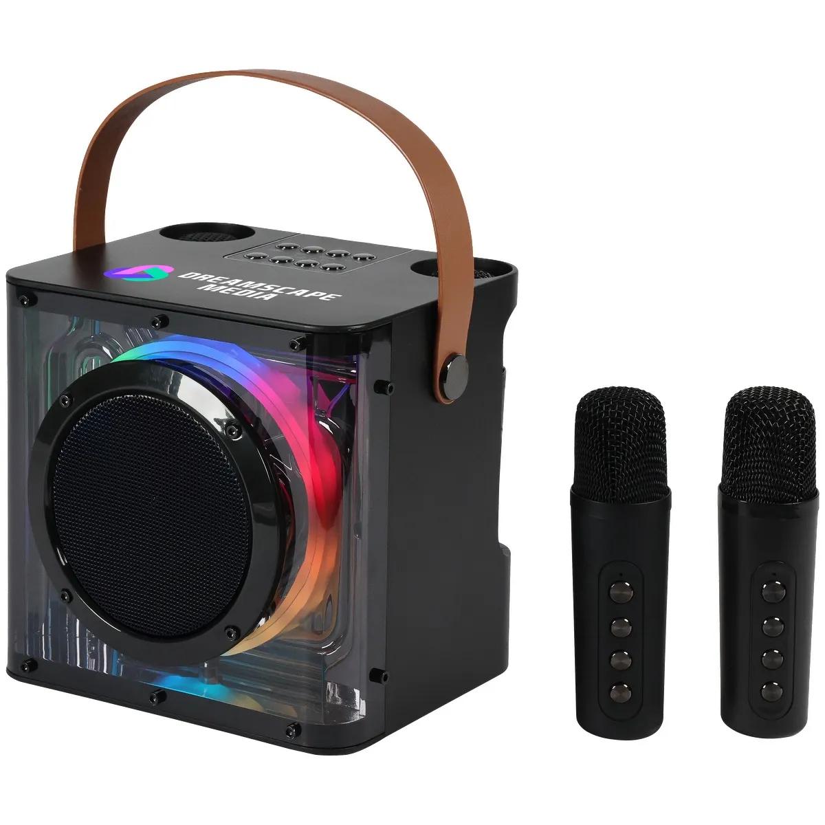 15W Karaoke Wireless Speaker with 2 Mics - product view 7