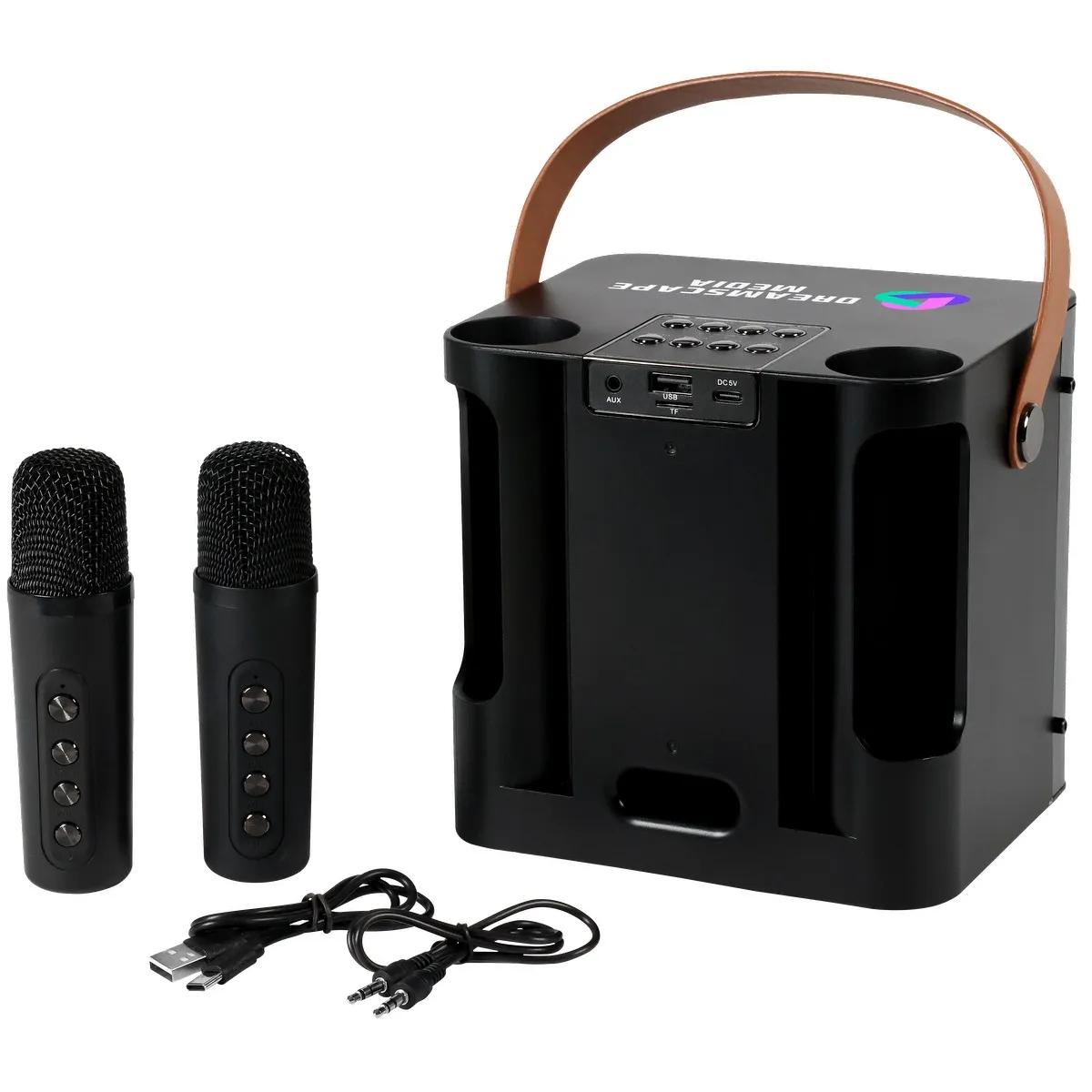 15W Karaoke Wireless Speaker with 2 Mics - product view 9