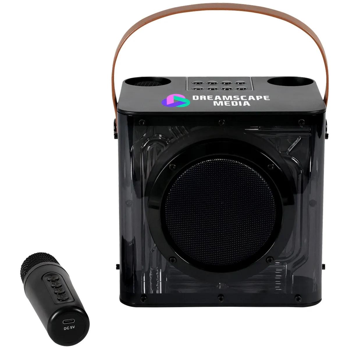 15W Karaoke Wireless Speaker with 2 Mics - product view 11