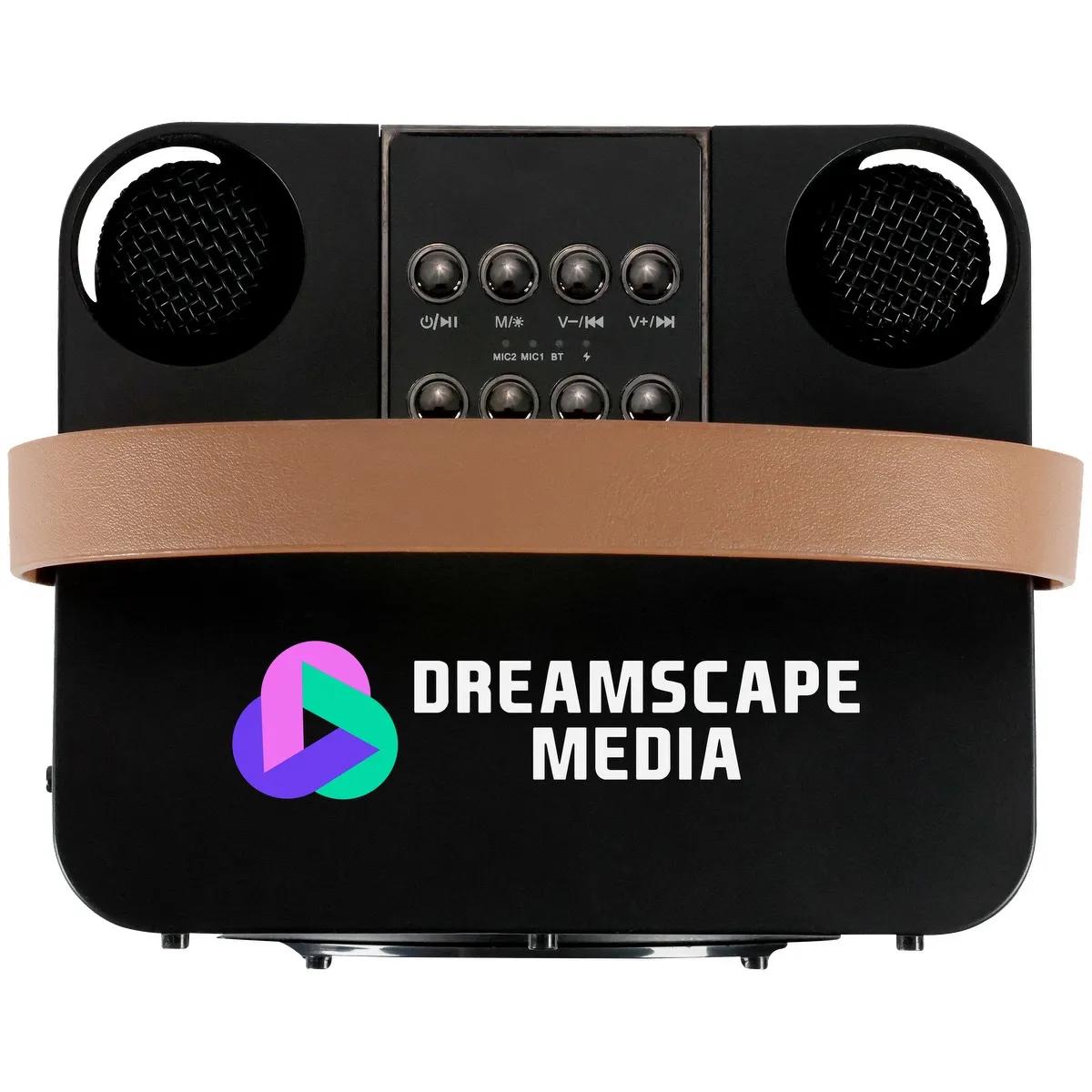 15W Karaoke Wireless Speaker with 2 Mics - product view 12