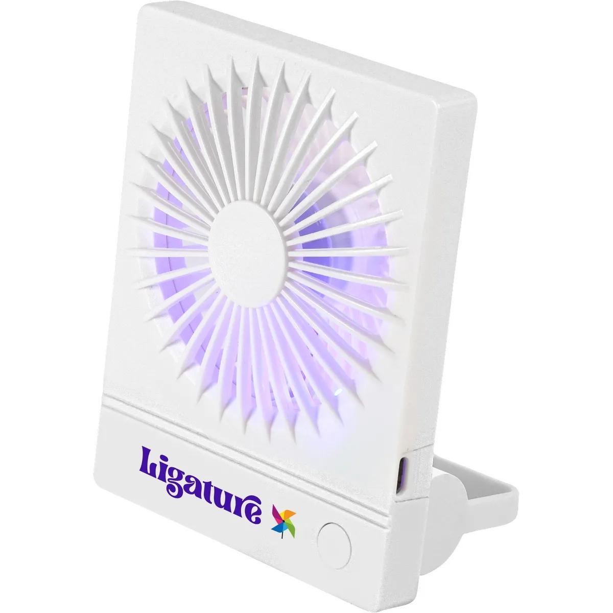 Rechargeable Slim 3 Speed Desk Fan - product view 2