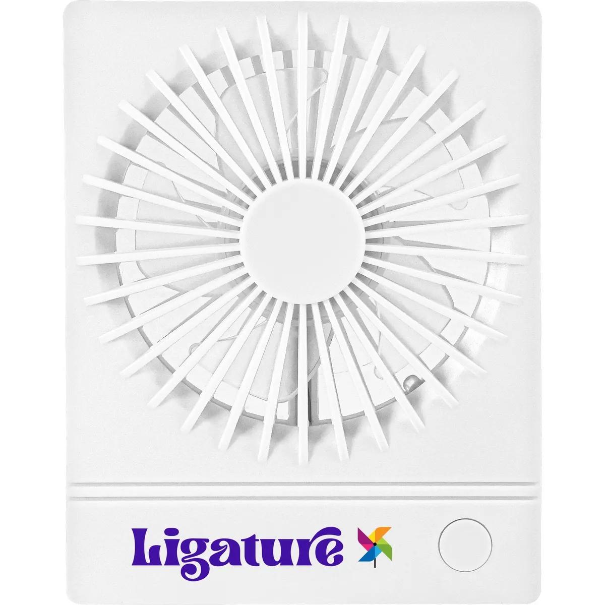 Rechargeable Slim 3 Speed Desk Fan - product view 3