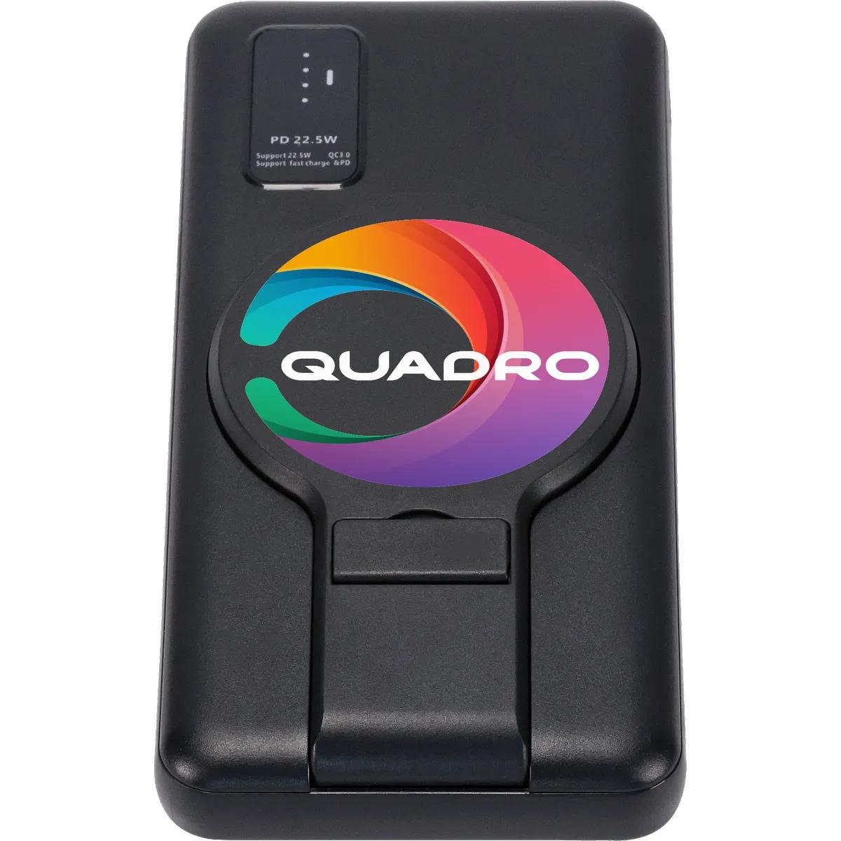 Wireless Power Bank with Stand - 8,000 mAh - product view 6