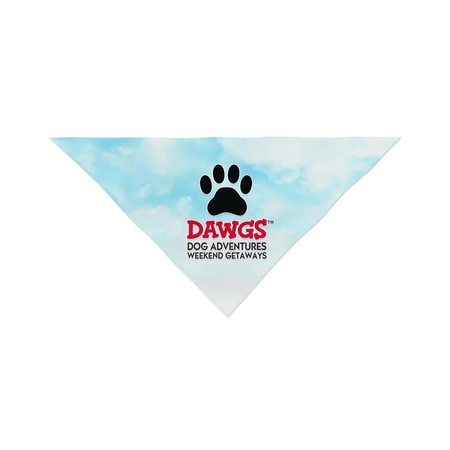 Custom Dog Bandanas Full Color Polyester Large Size