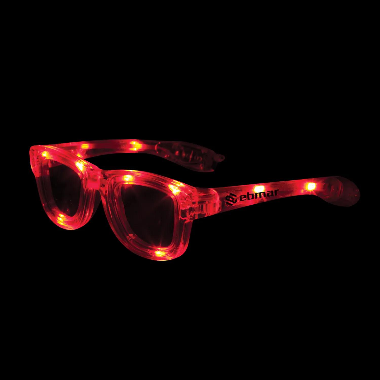 LED Sunglasses Light Up Iconic Style One Size Fits - product view 4