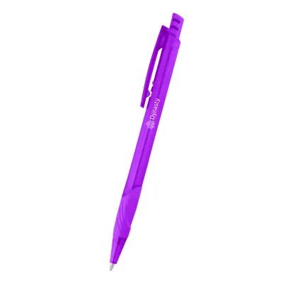 Pen Ballpoint with Rubber Grip Bravo - 5.5 in