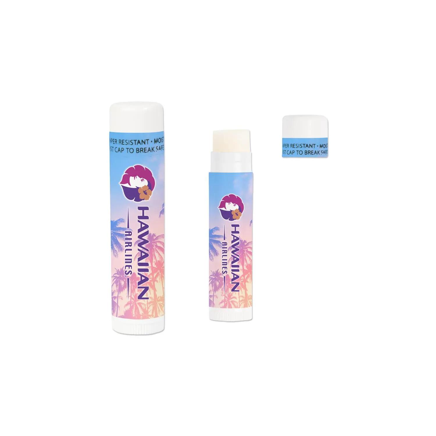 Lip Balm Custom Full Color Wrap Polypropylene