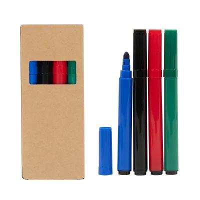Marker Set Washable Fine Tip 4-Piece - 5 x 2 in - product view 3
