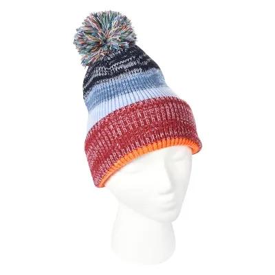 Beanie Acrylic Pom with Cuff Aura (One Size) - product view 4