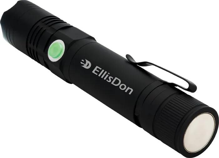Rechargeable 3W Aluminum Focus Flashlight - product view 3