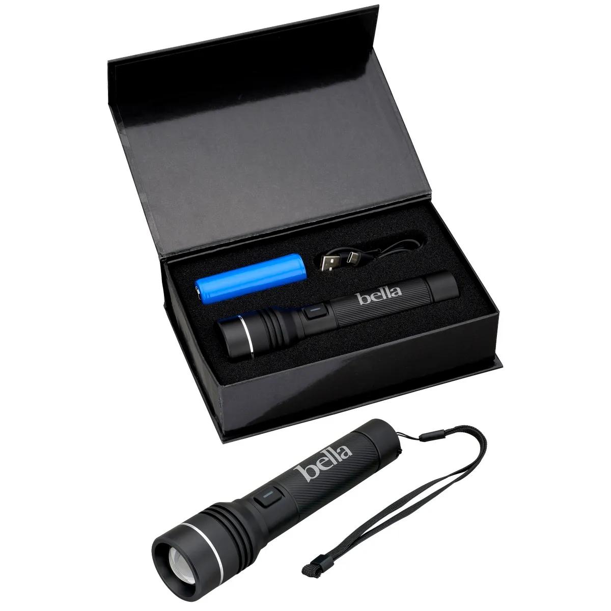 Urban Peak® Rechargeable 15W LED Flashlight - product view 1