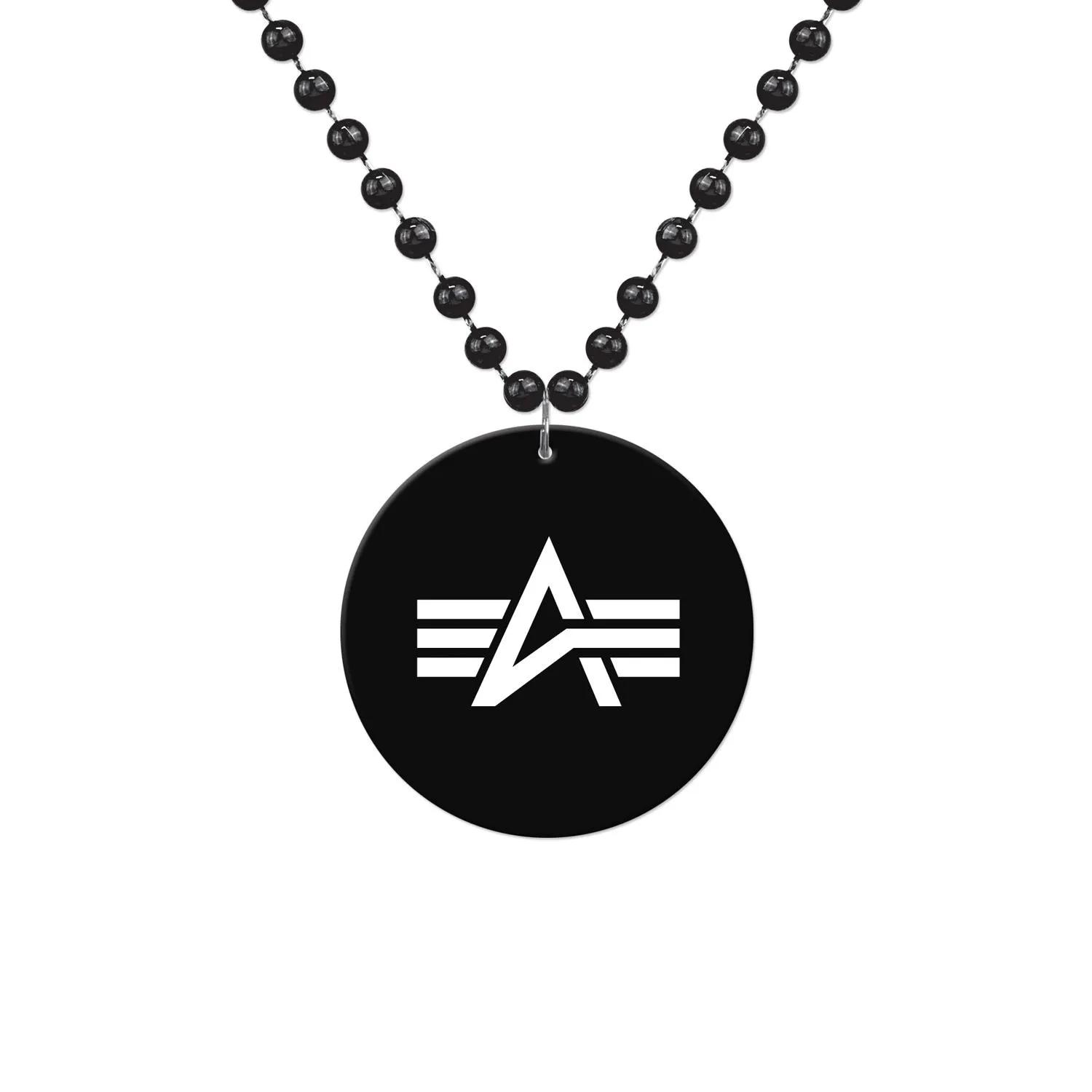 Medallion Beads Custom Logo Imprint Multiple Colors - product view 4