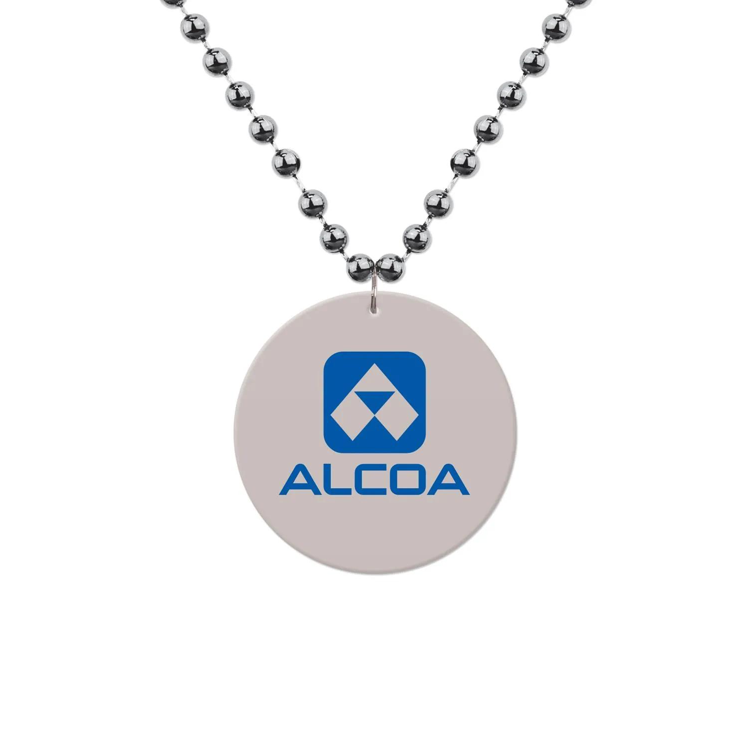 Medallion Beads Custom Logo Imprint Multiple Colors - product view 8