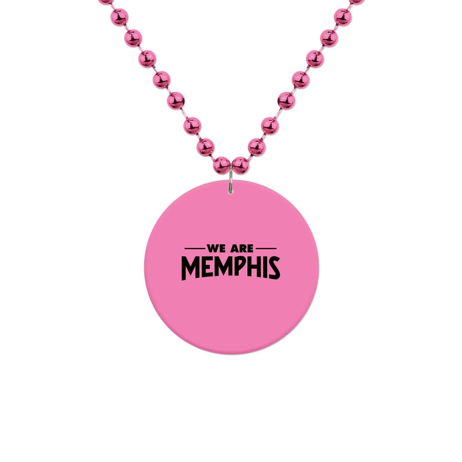 Medallion Beads Custom Logo Imprint Multiple Colors - product view 11