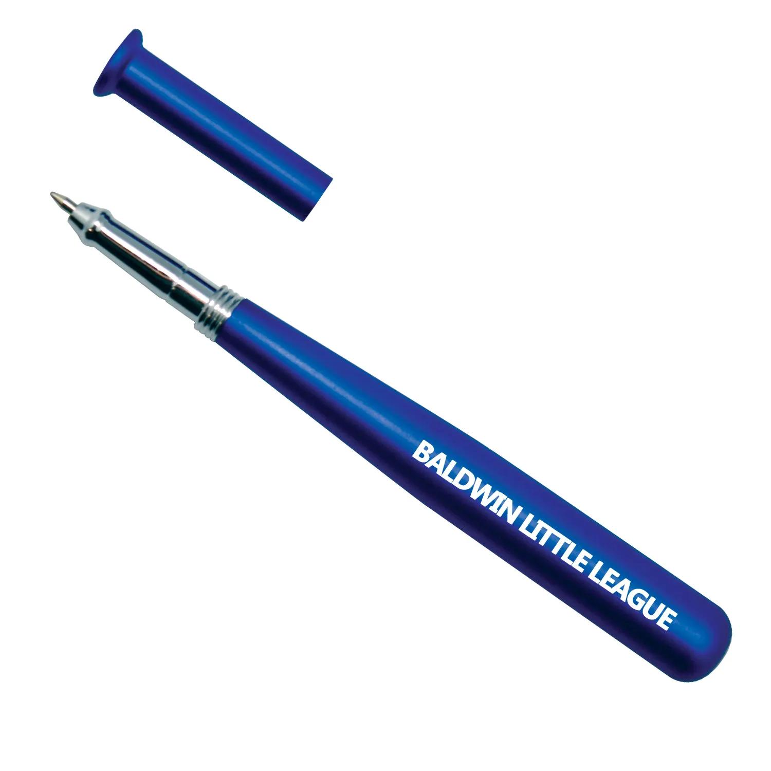 Baseball Bat Pen Metallic Colors Replica - 5.125 in - product view 3