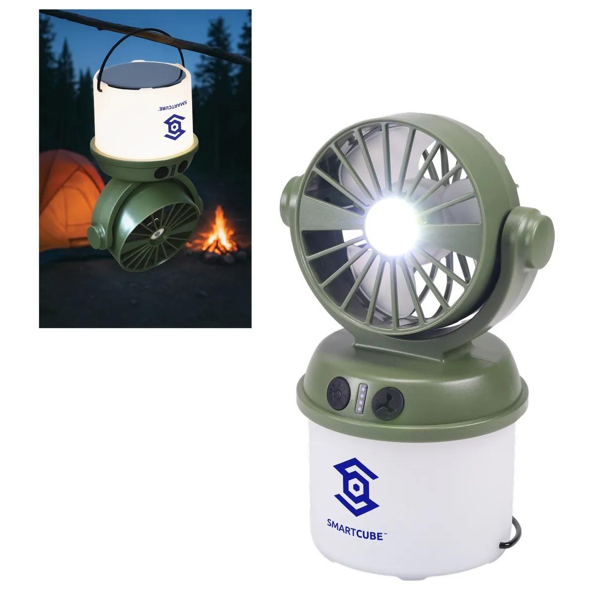 Rechargeable 3W COB Lantern with Fan - product view 2