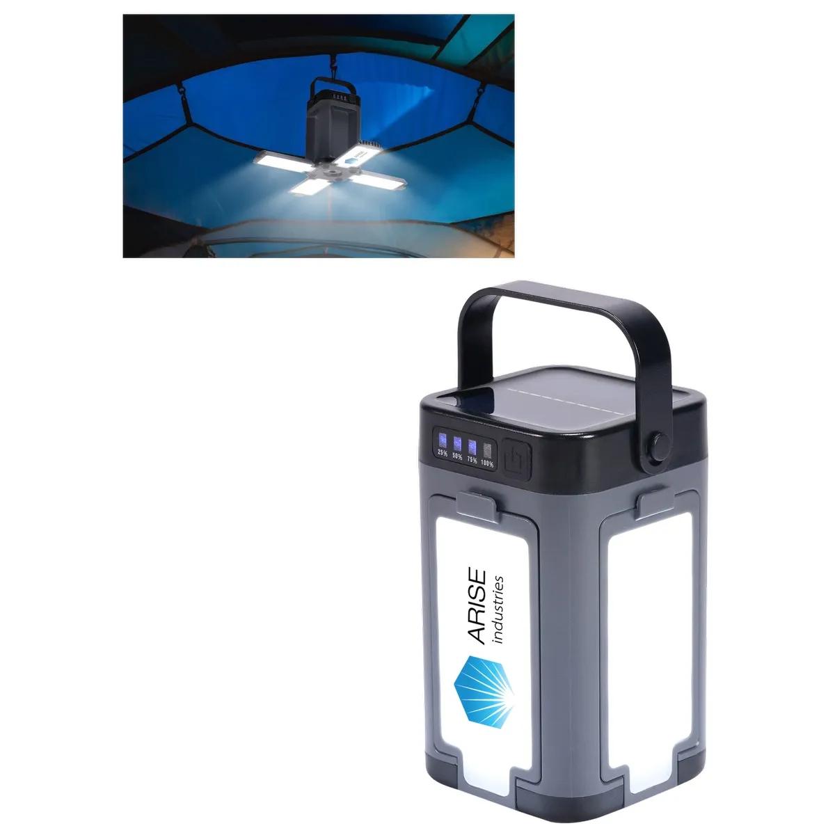 Rechargeable 4-Panel 3W LED/SMD Lantern - product view 2