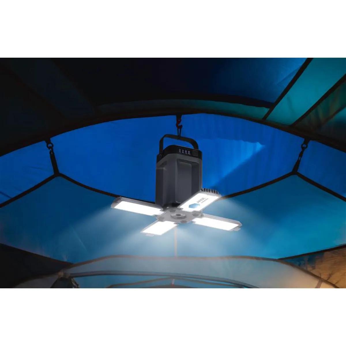 Rechargeable 4-Panel 3W LED/SMD Lantern - product view 3