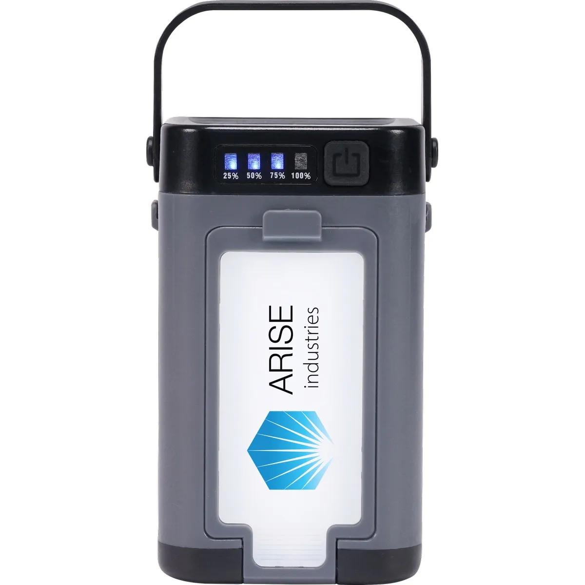 Rechargeable 4-Panel 3W LED/SMD Lantern - product view 5