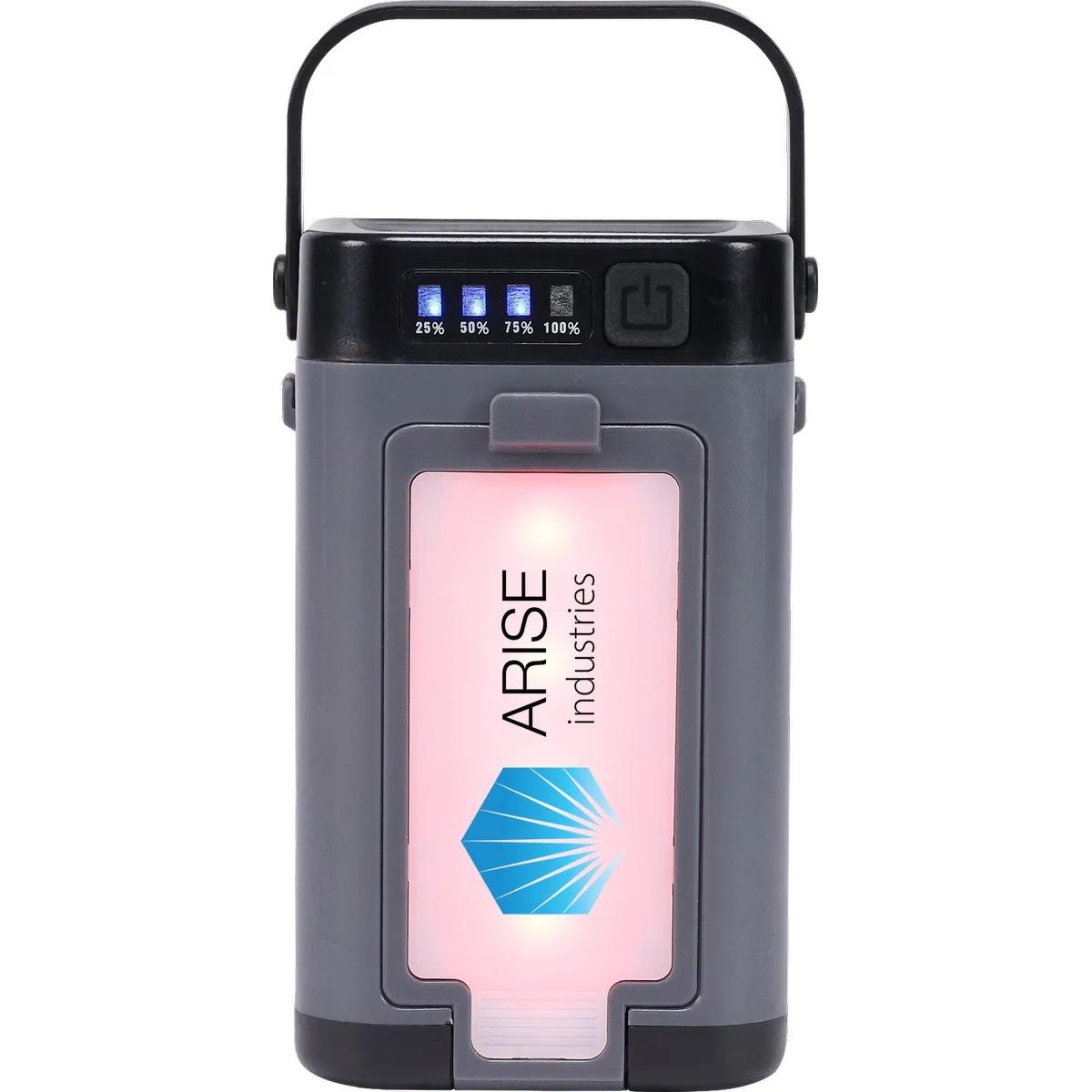 Rechargeable 4-Panel 3W LED/SMD Lantern - product view 6