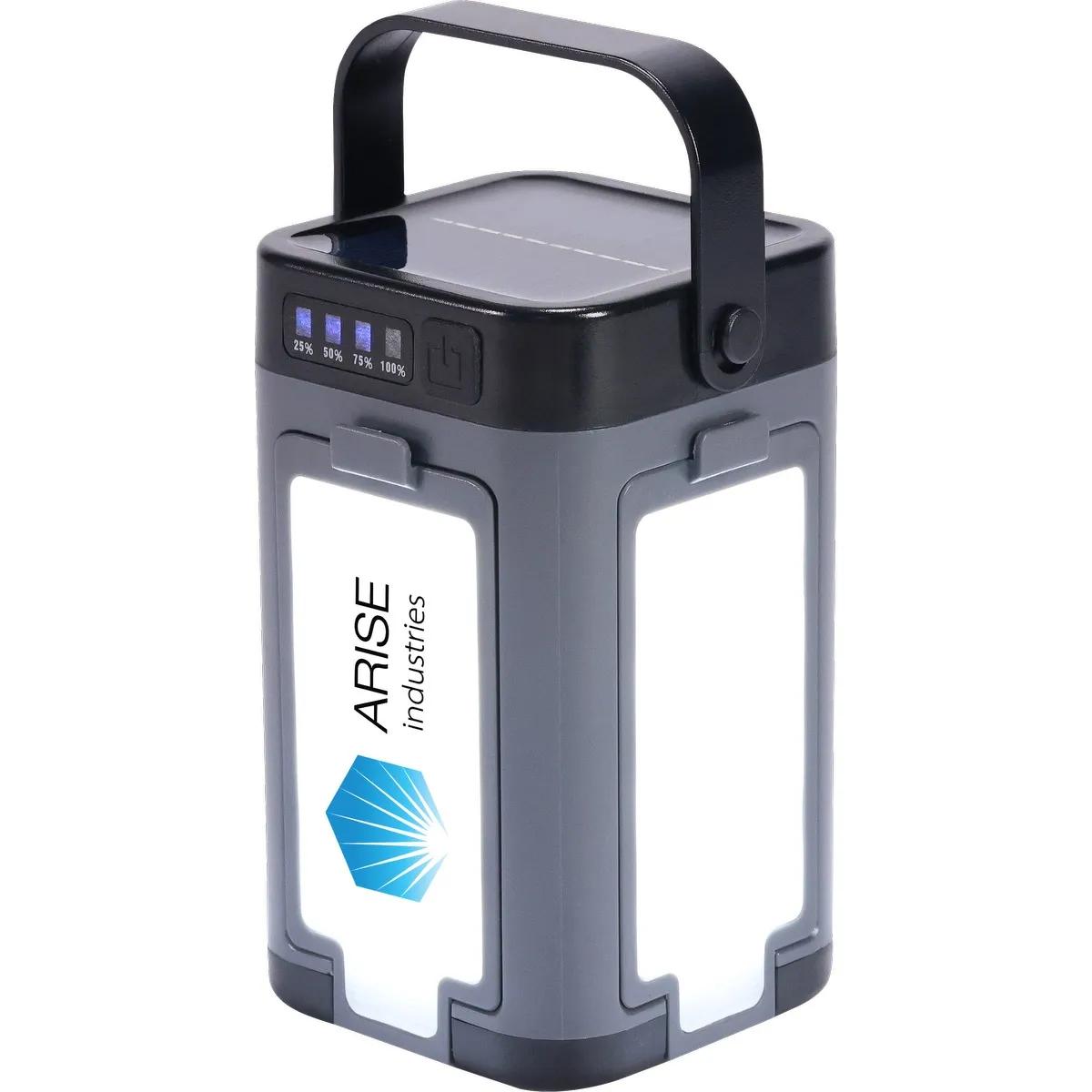 Rechargeable 4-Panel 3W LED/SMD Lantern - product view 7