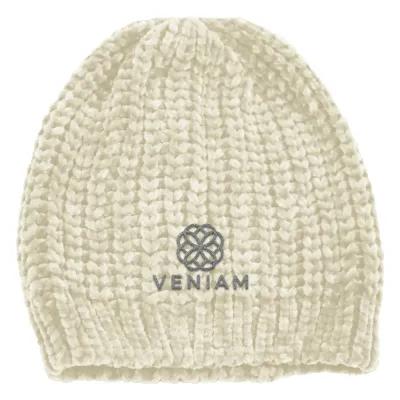 Beanie Polyester Chenille Chic Style (One Size)