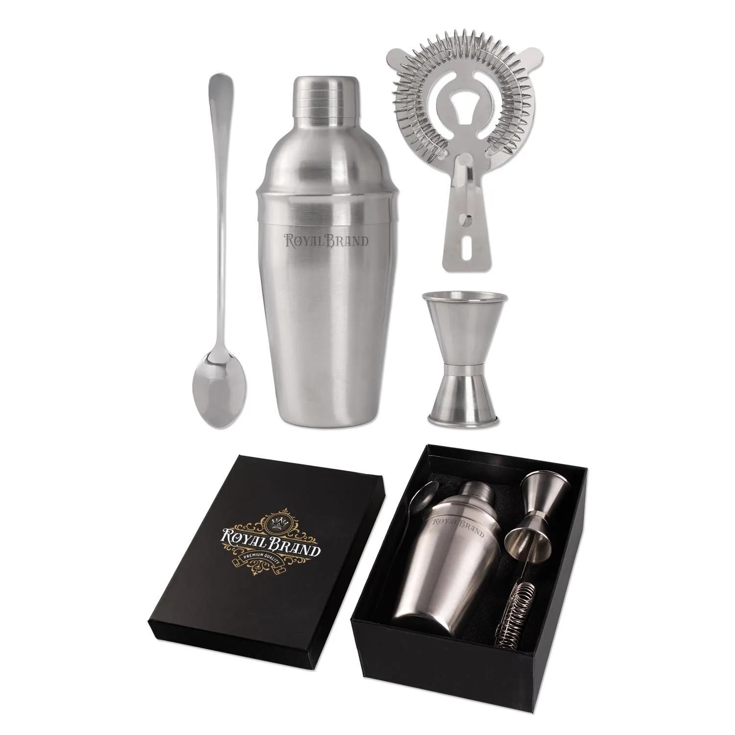 Bartender Kit Stainless Steel 18-Piece Cocktail Set