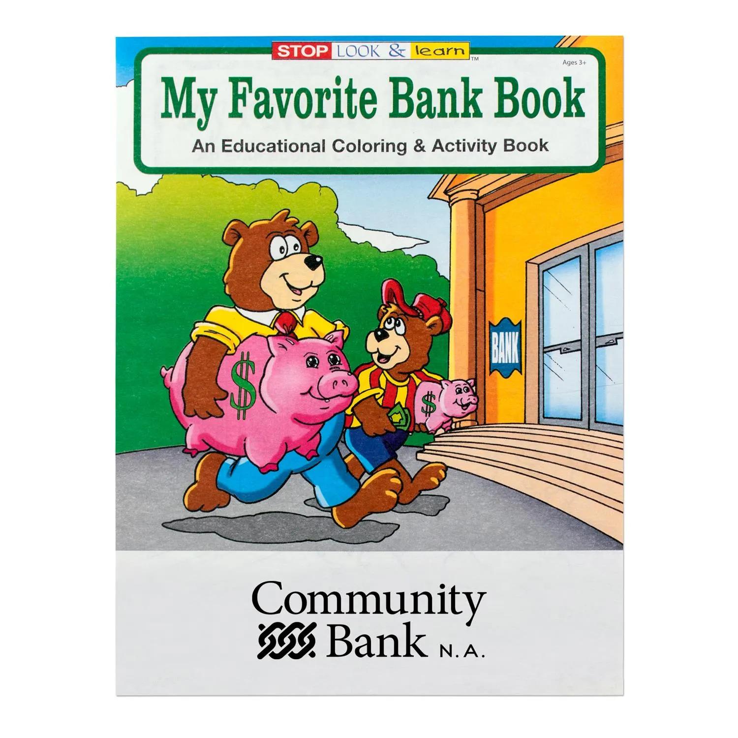 Banking Coloring Book for Kids Financial Education