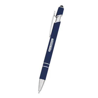 Stylus Pen Recycled rABS Plunger Action Blue Ink - 5.5 in - product view 4