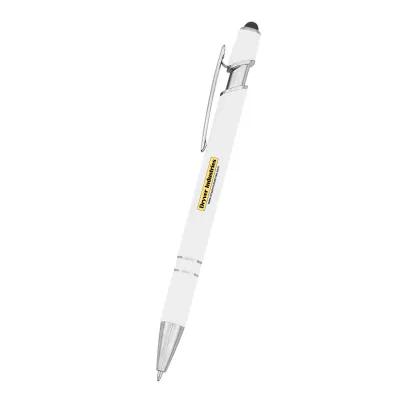 Stylus Pen Recycled rABS Plunger Action Blue Ink - 5.5 in - product view 7