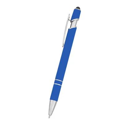Stylus Pen Recycled rABS Plunger Action Blue Ink - 5.5 in - product view 9