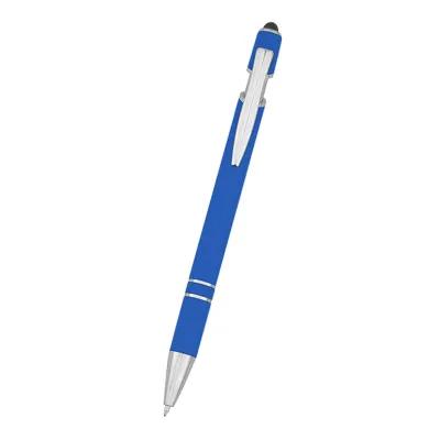 Stylus Pen Recycled rABS Plunger Action Blue Ink - 5.5 in - product view 11